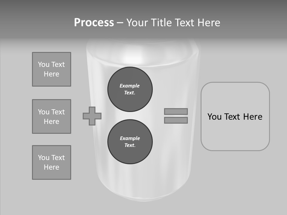 Blank Beverage Isolated PowerPoint Template