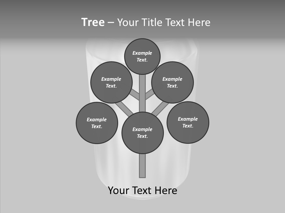 Blank Beverage Isolated PowerPoint Template