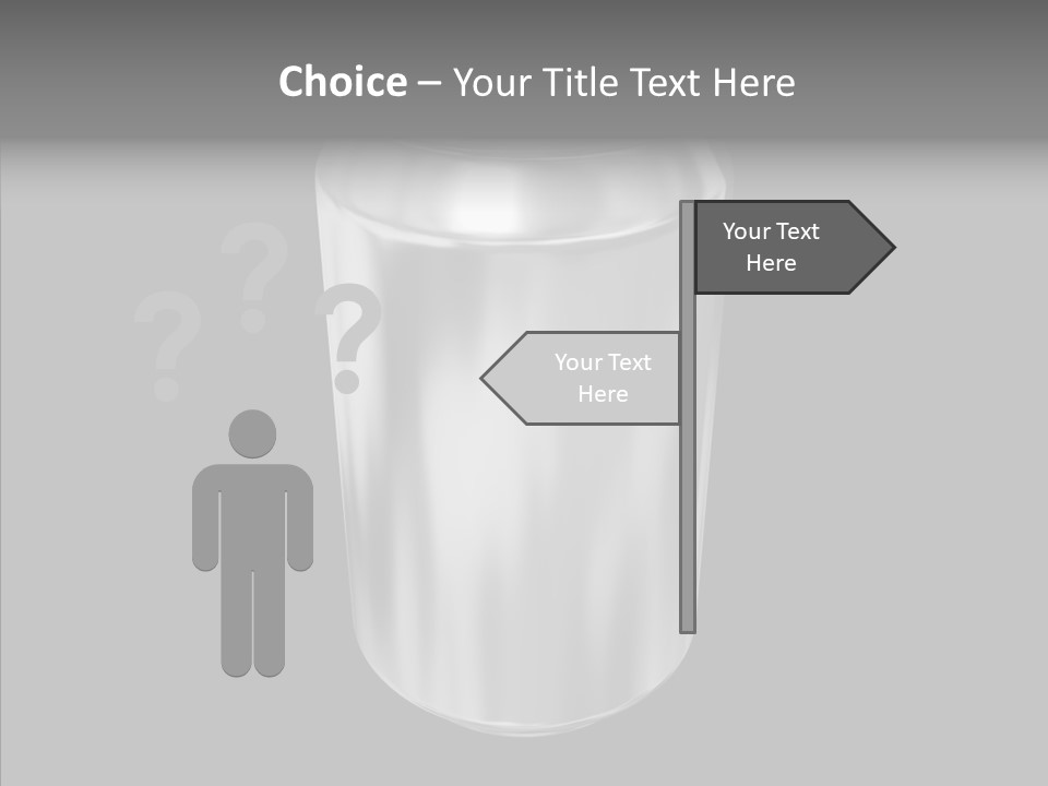 Blank Beverage Isolated PowerPoint Template