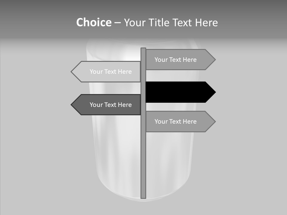 Blank Beverage Isolated PowerPoint Template