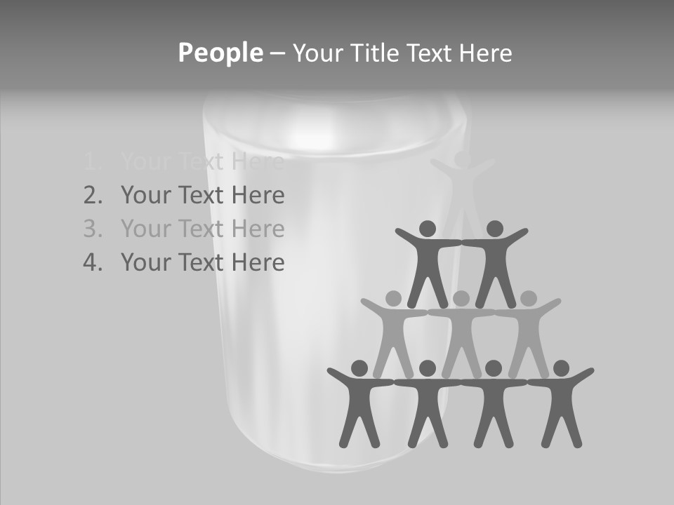 Blank Beverage Isolated PowerPoint Template