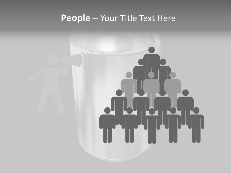 Blank Beverage Isolated PowerPoint Template