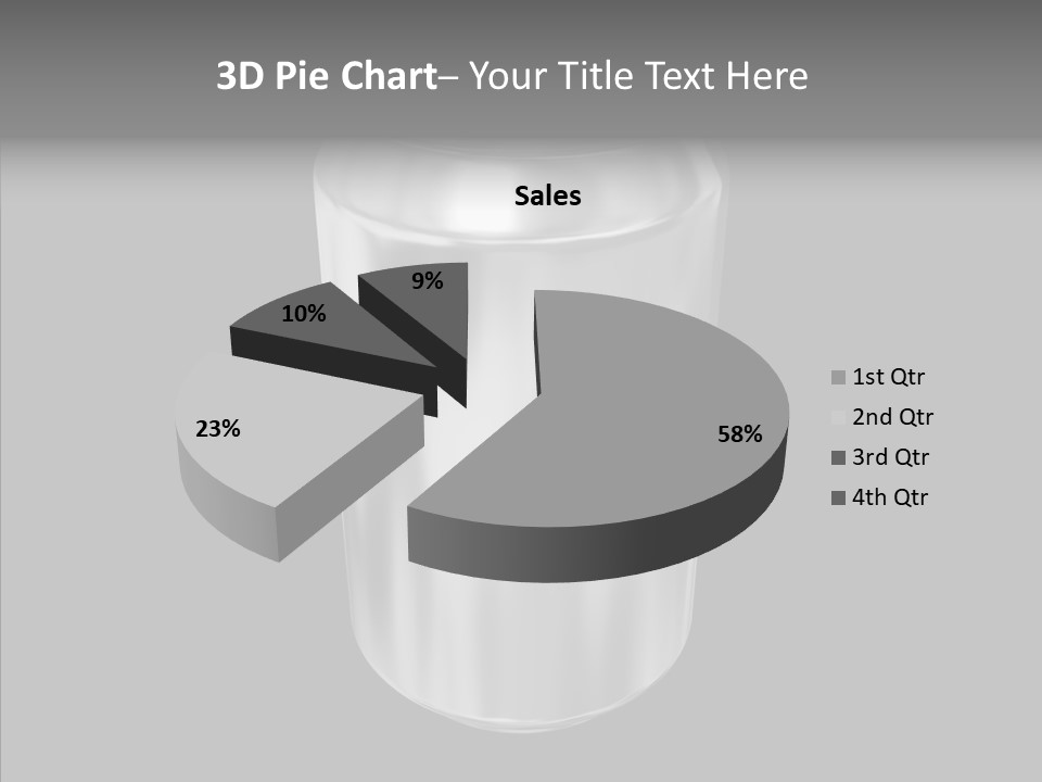 Blank Beverage Isolated PowerPoint Template