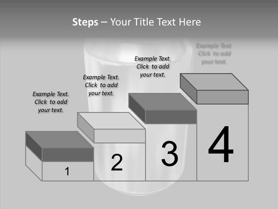 Blank Beverage Isolated PowerPoint Template