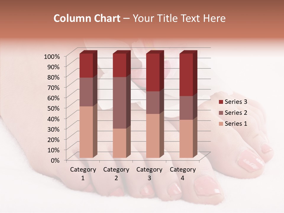 Beauty Toes Foot PowerPoint Template