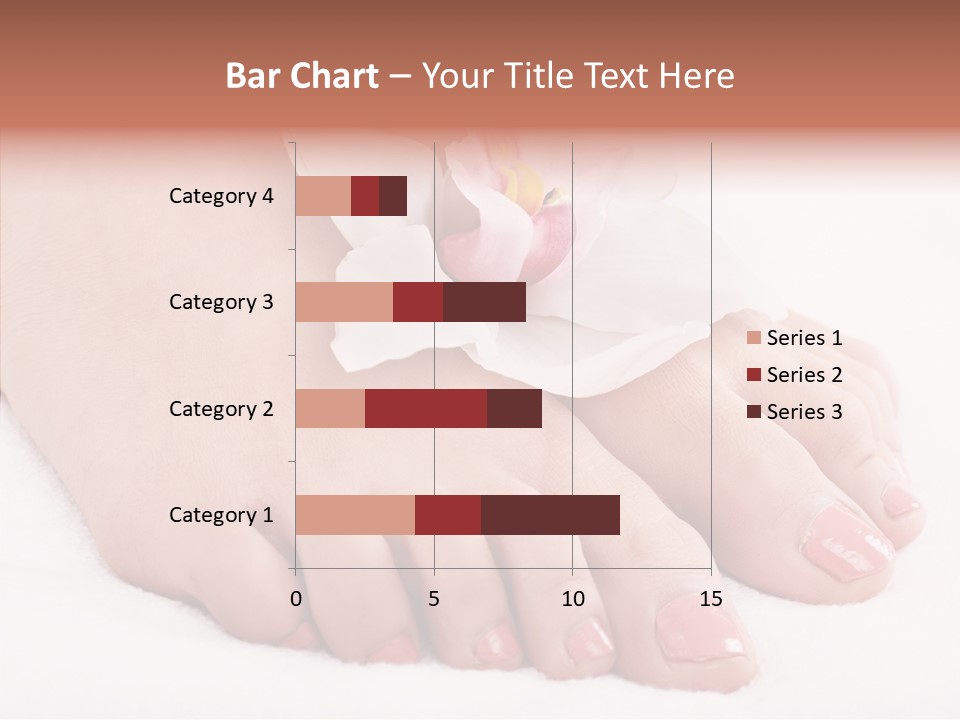 Beauty Toes Foot PowerPoint Template