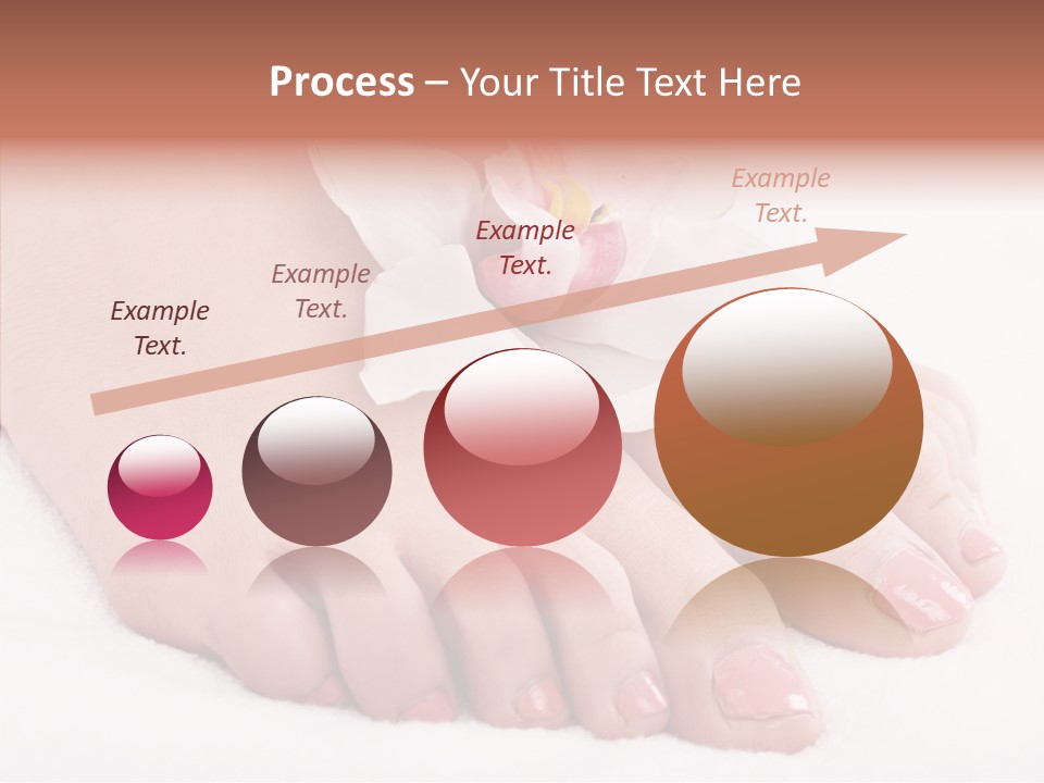 Beauty Toes Foot PowerPoint Template