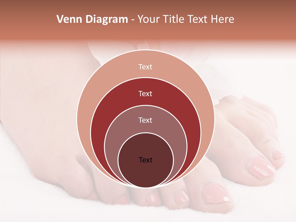 Beauty Toes Foot PowerPoint Template