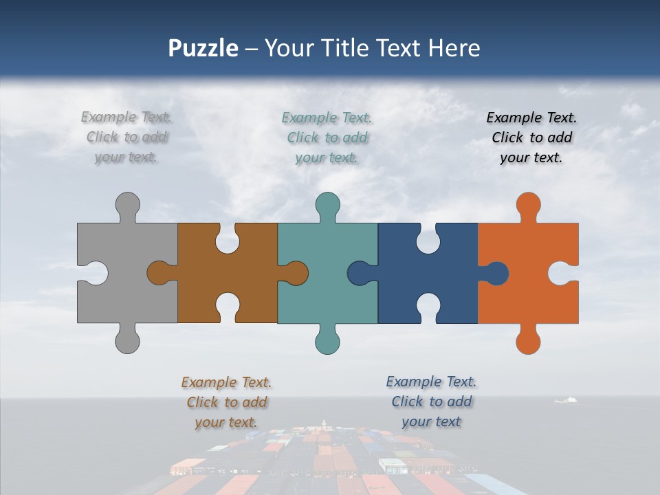 Colors Store Stack PowerPoint Template