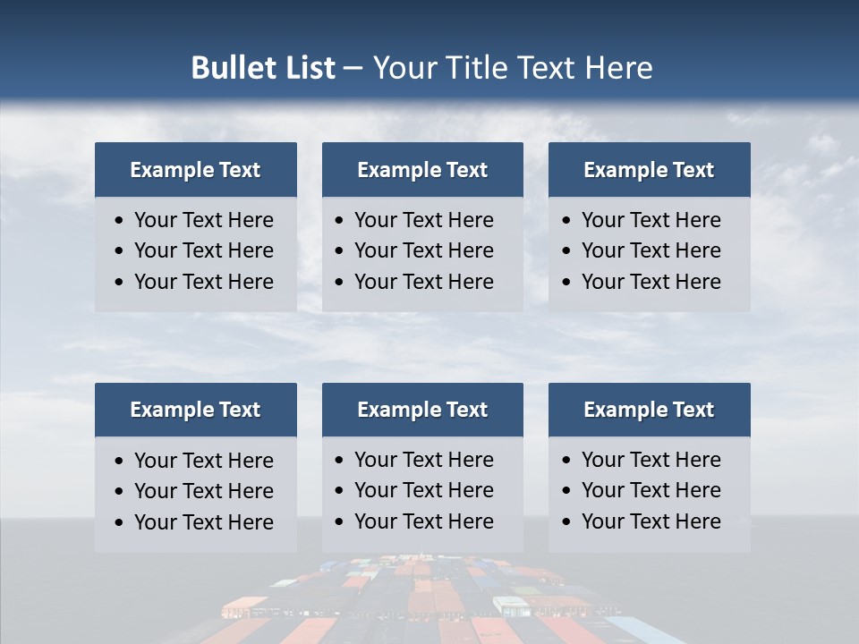 Colors Store Stack PowerPoint Template