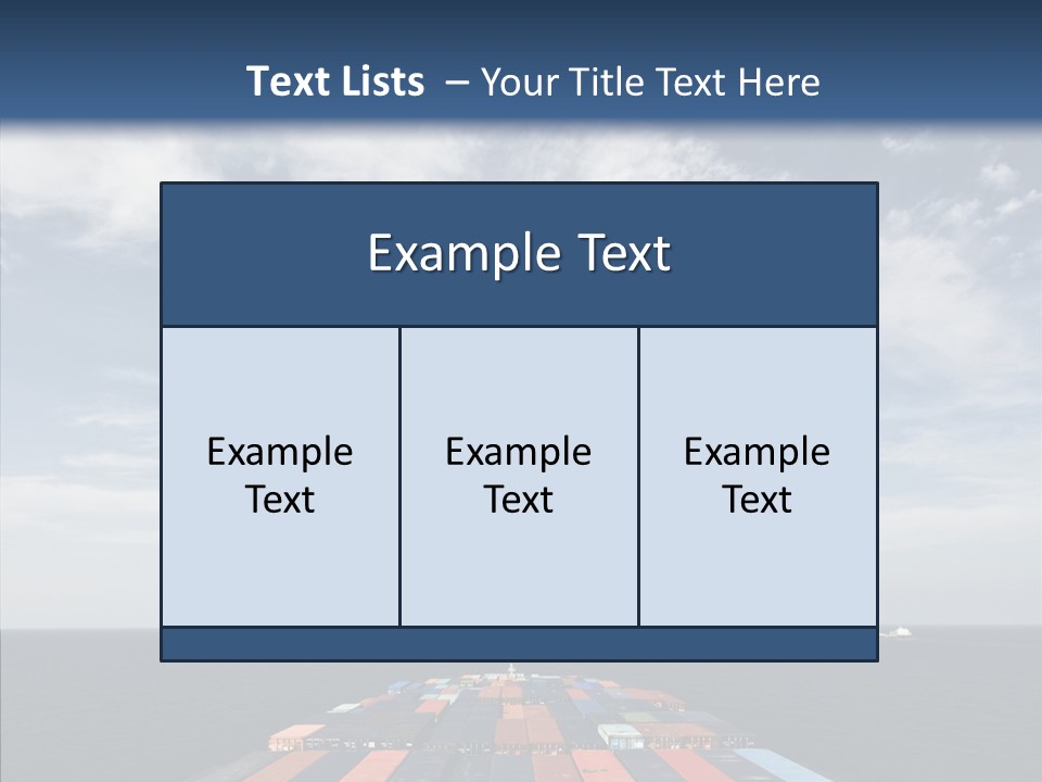 Colors Store Stack PowerPoint Template