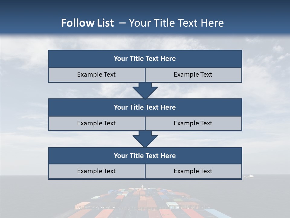 Colors Store Stack PowerPoint Template