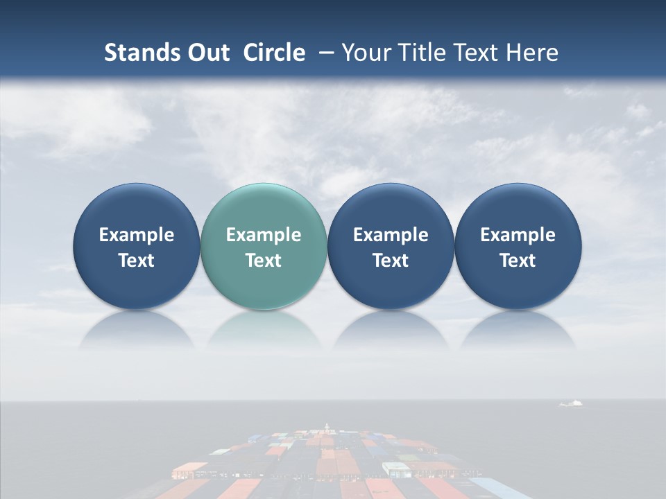 Colors Store Stack PowerPoint Template