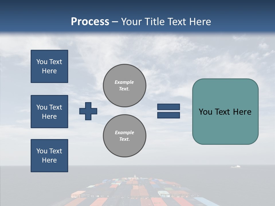 Colors Store Stack PowerPoint Template
