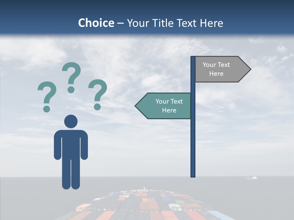 Colors Store Stack PowerPoint Template