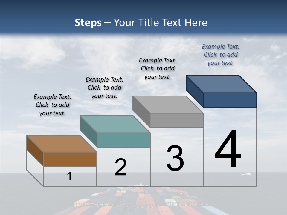 Colors Store Stack PowerPoint Template