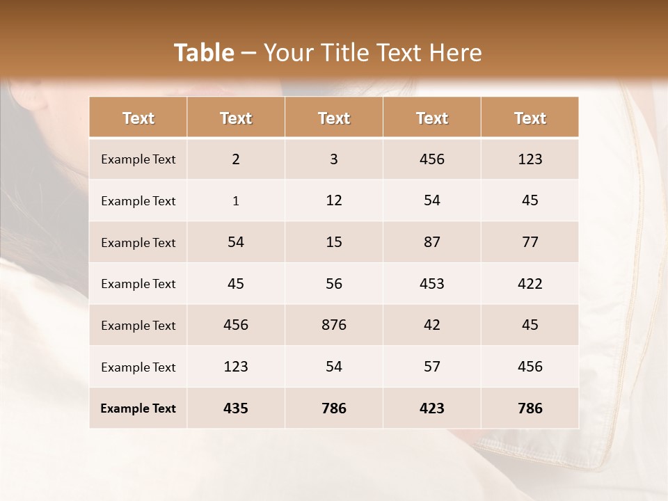 Morning Fresh Body PowerPoint Template