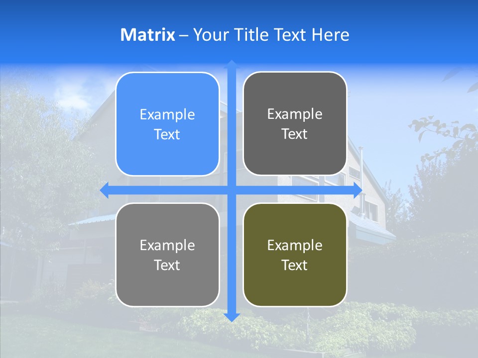 Windows Large Angles PowerPoint Template
