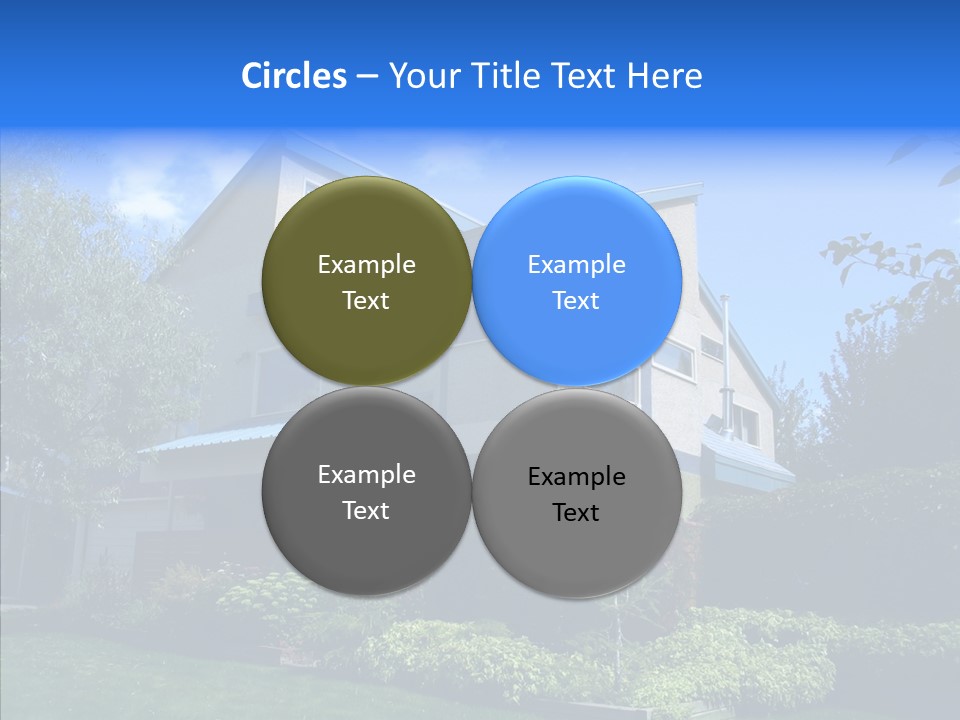 Windows Large Angles PowerPoint Template
