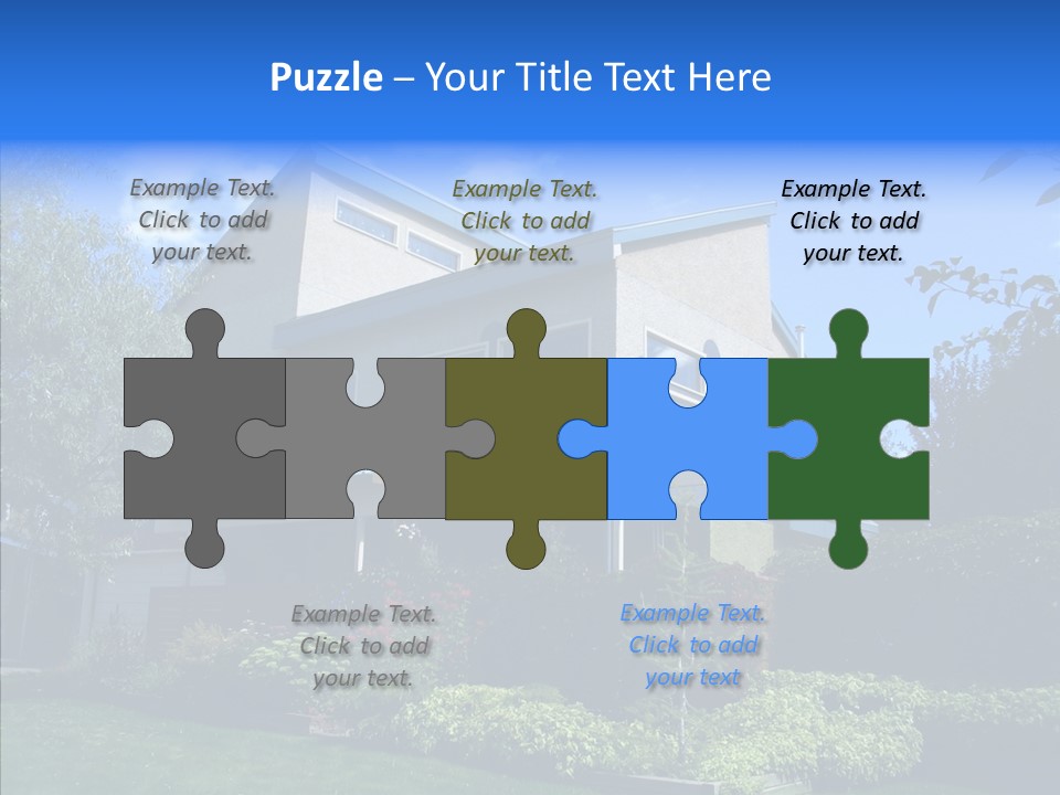 Windows Large Angles PowerPoint Template