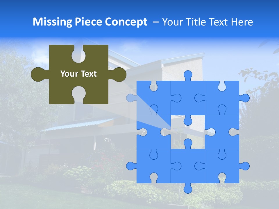 Windows Large Angles PowerPoint Template