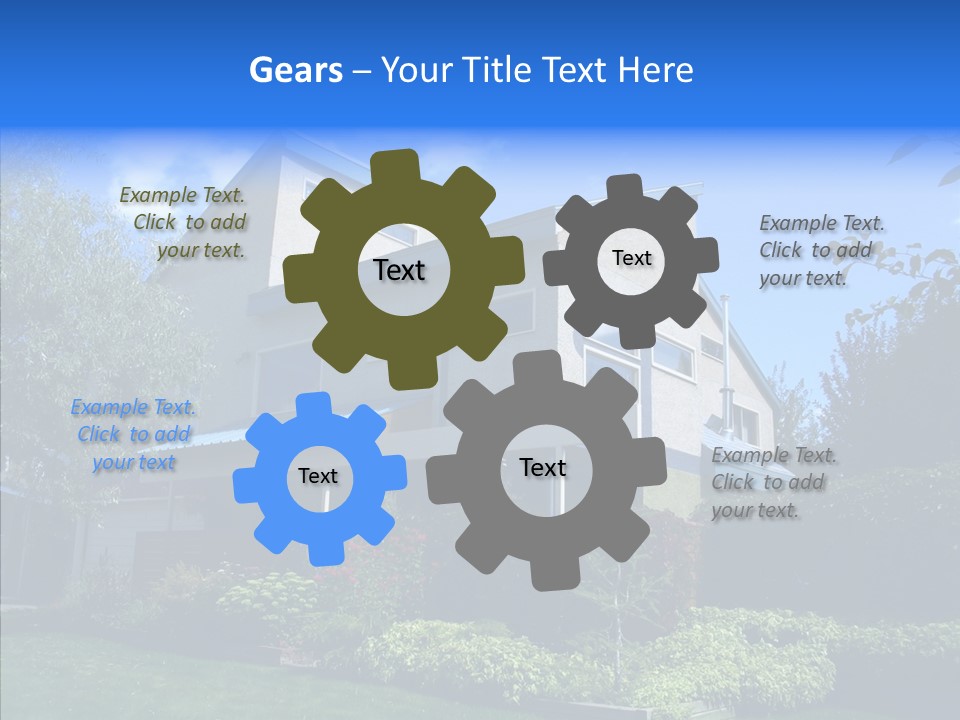 Windows Large Angles PowerPoint Template