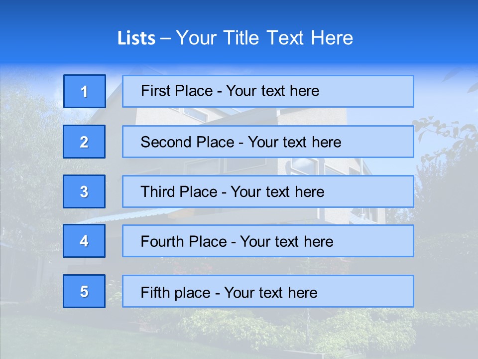 Windows Large Angles PowerPoint Template