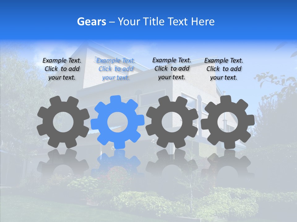 Windows Large Angles PowerPoint Template