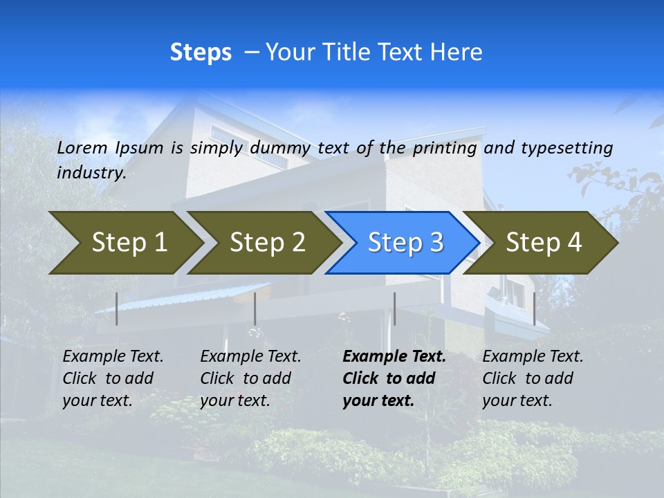 Windows Large Angles PowerPoint Template