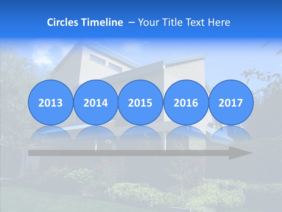 Windows Large Angles PowerPoint Template