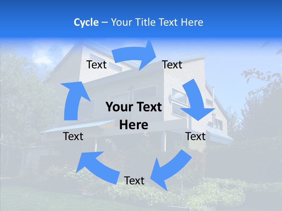 Windows Large Angles PowerPoint Template