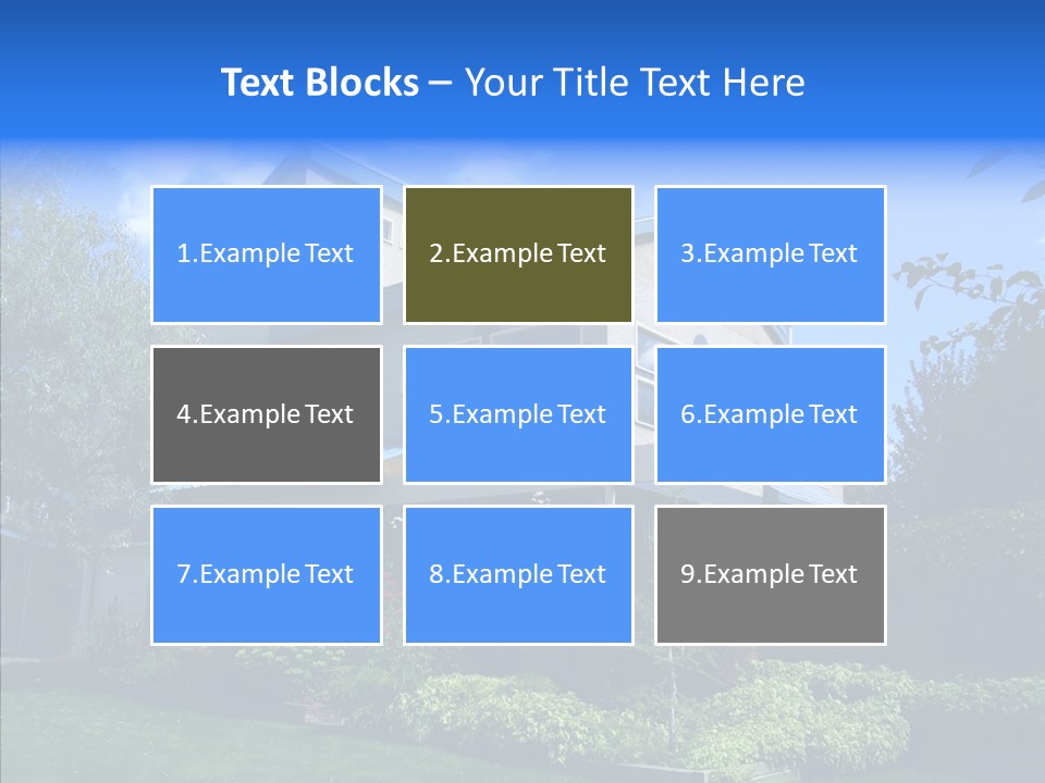 Windows Large Angles PowerPoint Template