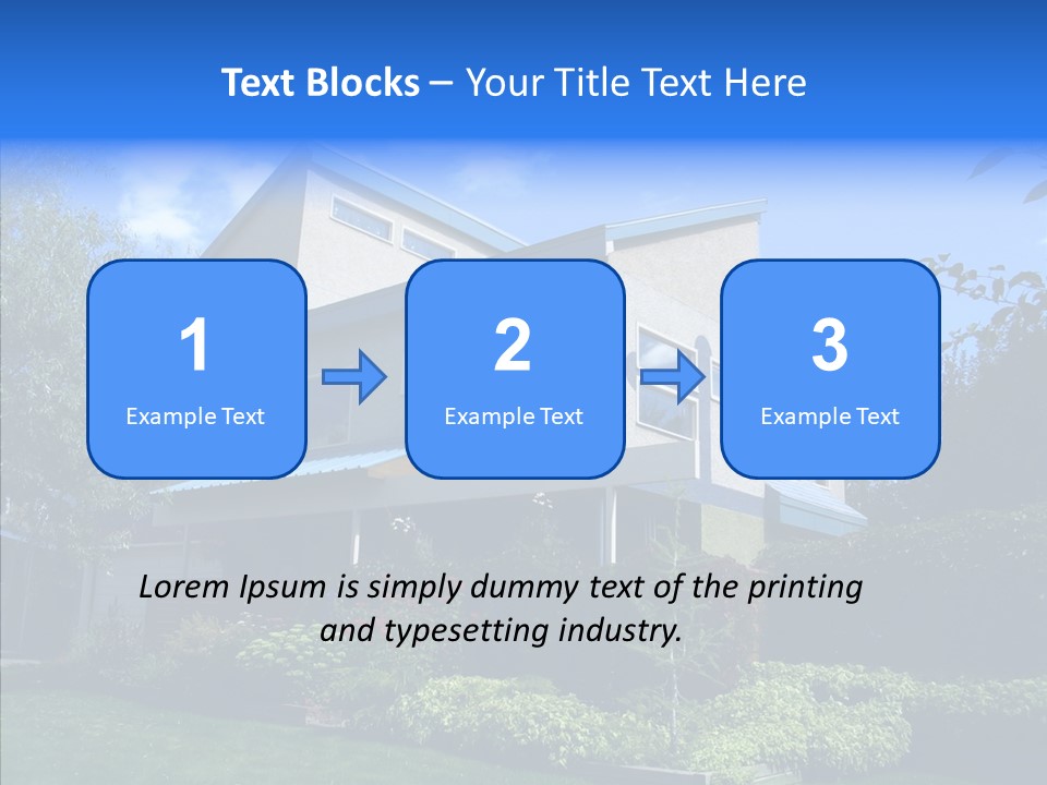 Windows Large Angles PowerPoint Template