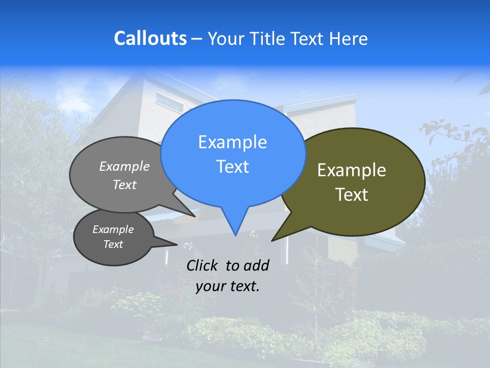 Windows Large Angles PowerPoint Template