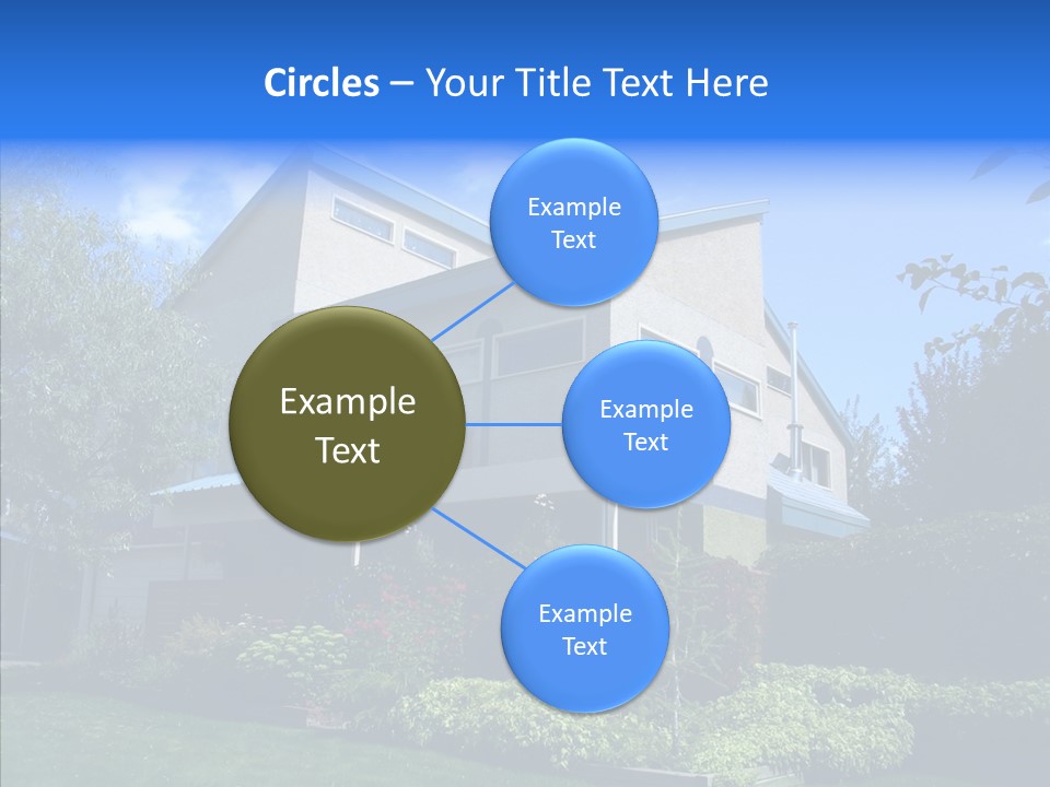 Windows Large Angles PowerPoint Template