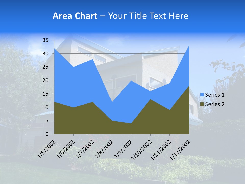 Windows Large Angles PowerPoint Template