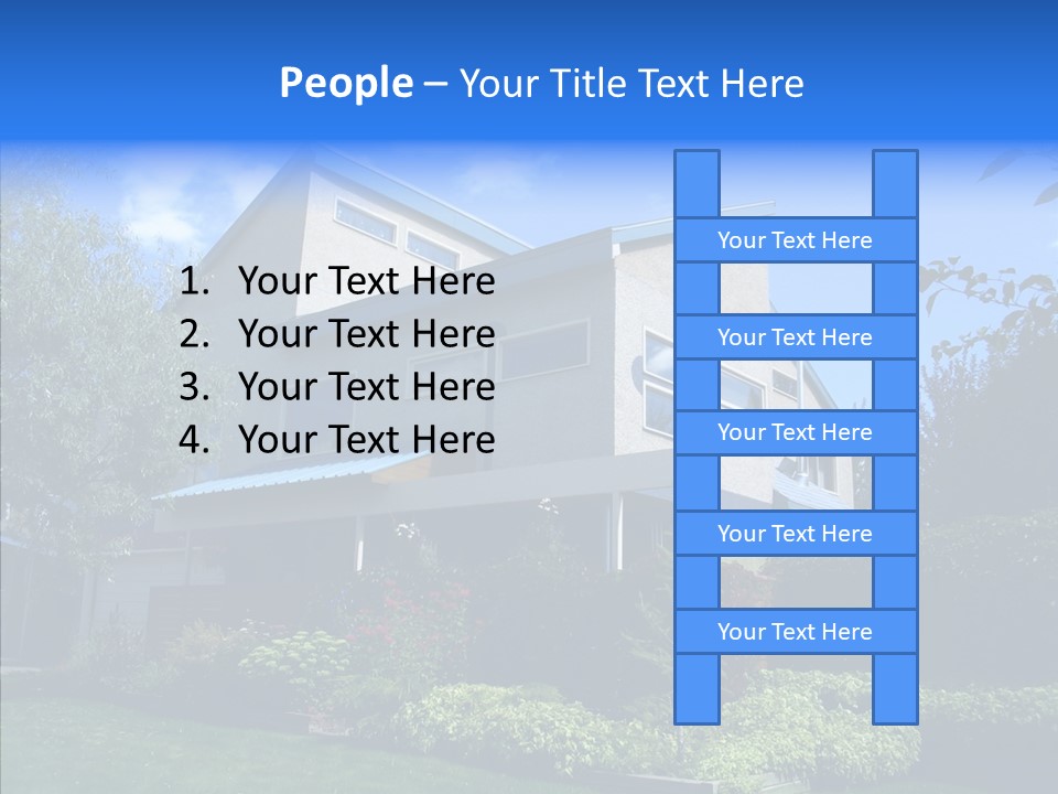 Windows Large Angles PowerPoint Template