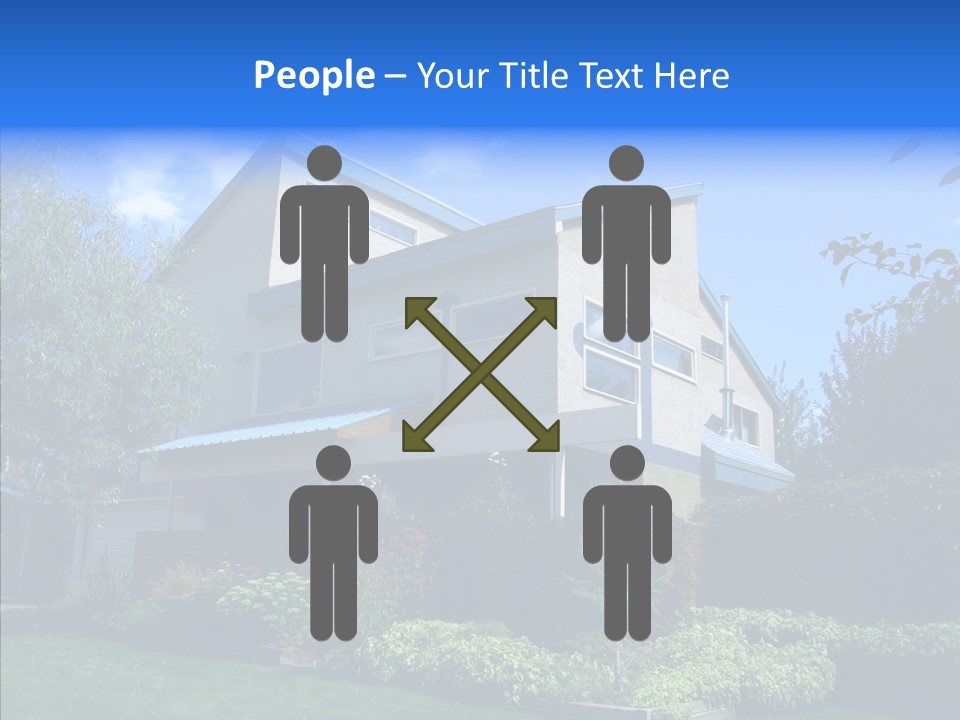 Windows Large Angles PowerPoint Template