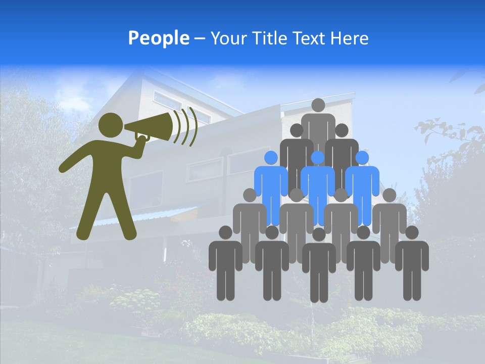 Windows Large Angles PowerPoint Template