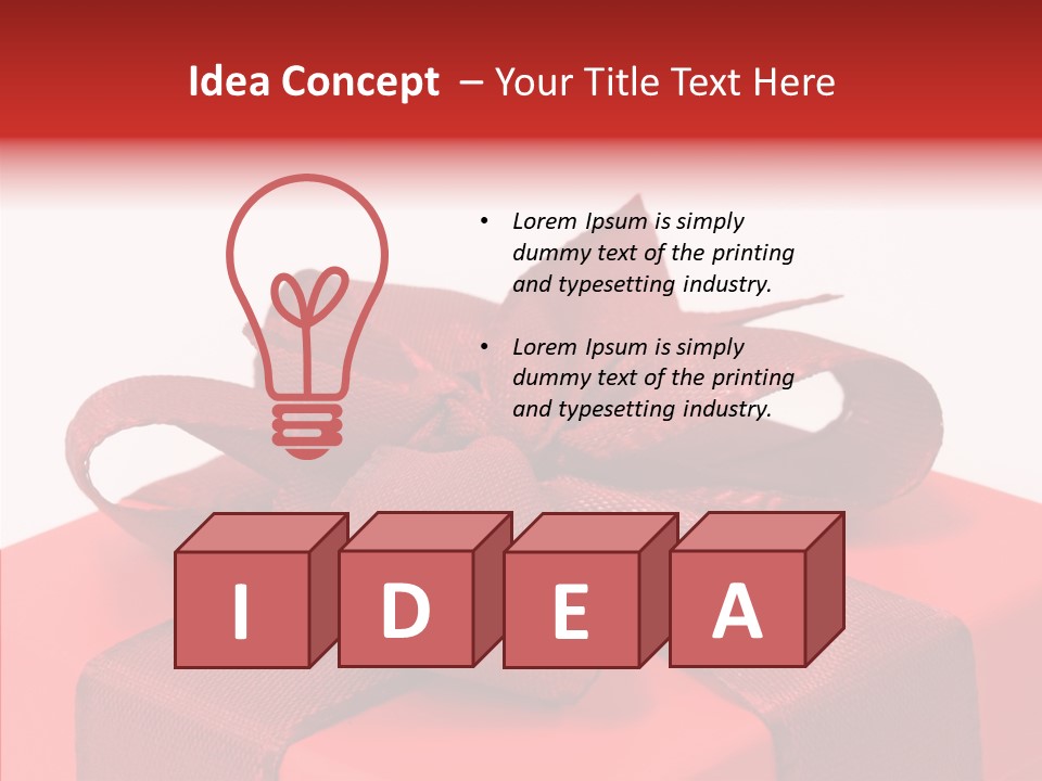 Concept Background Compliment PowerPoint Template