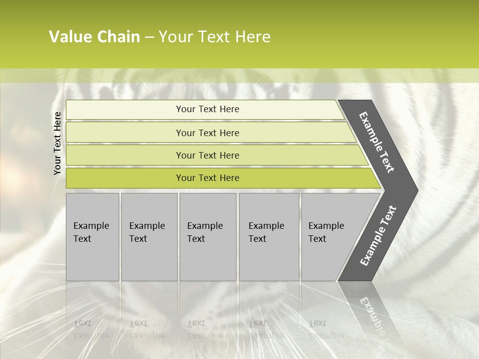 White Cat Exotic PowerPoint Template