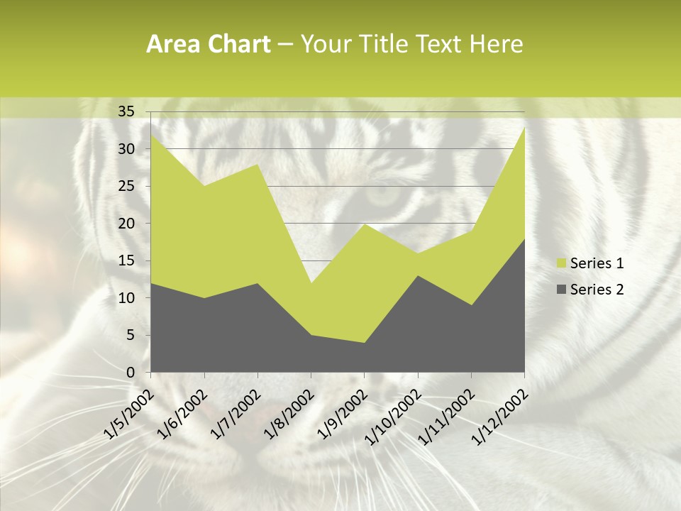 White Cat Exotic PowerPoint Template