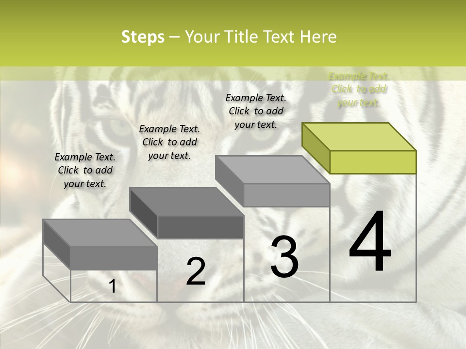 White Cat Exotic PowerPoint Template