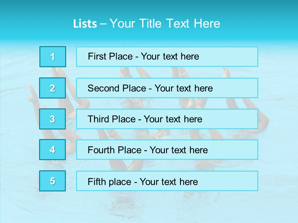 Group Teamwork Girls PowerPoint Template