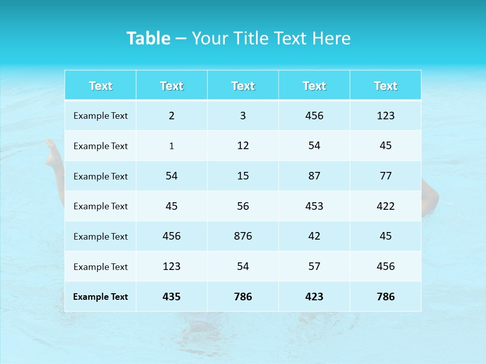 Group Teamwork Girls PowerPoint Template