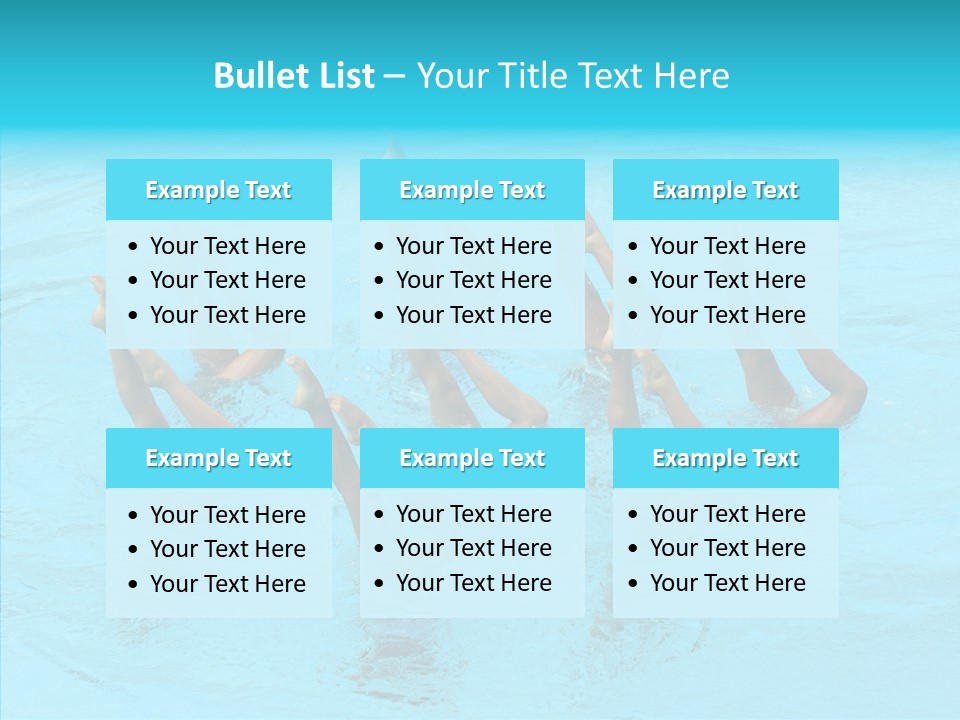 Group Teamwork Girls PowerPoint Template