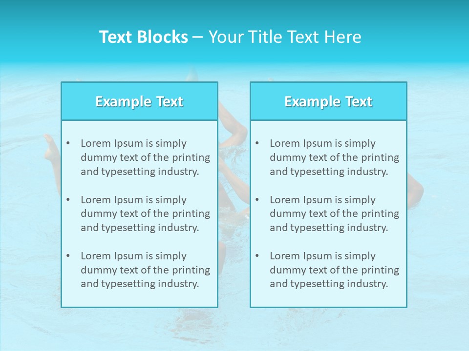 Group Teamwork Girls PowerPoint Template
