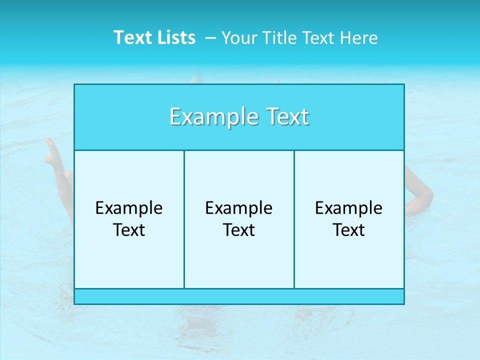 Group Teamwork Girls PowerPoint Template