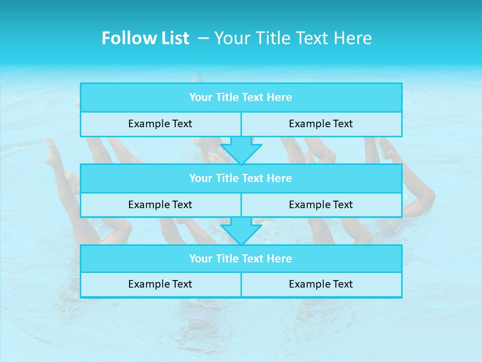 Group Teamwork Girls PowerPoint Template
