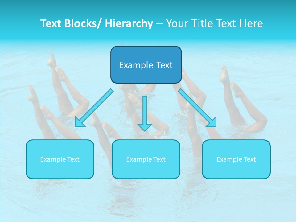 Group Teamwork Girls PowerPoint Template